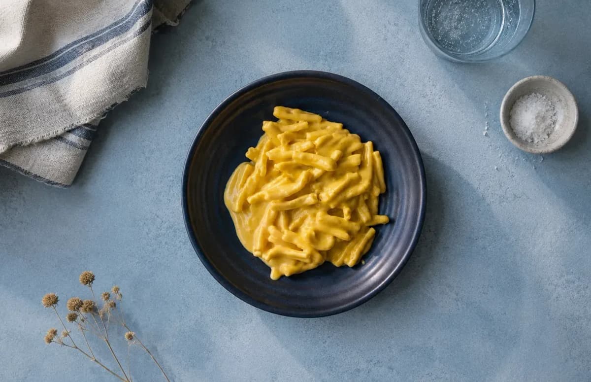 Mac and cheese de calabaza 