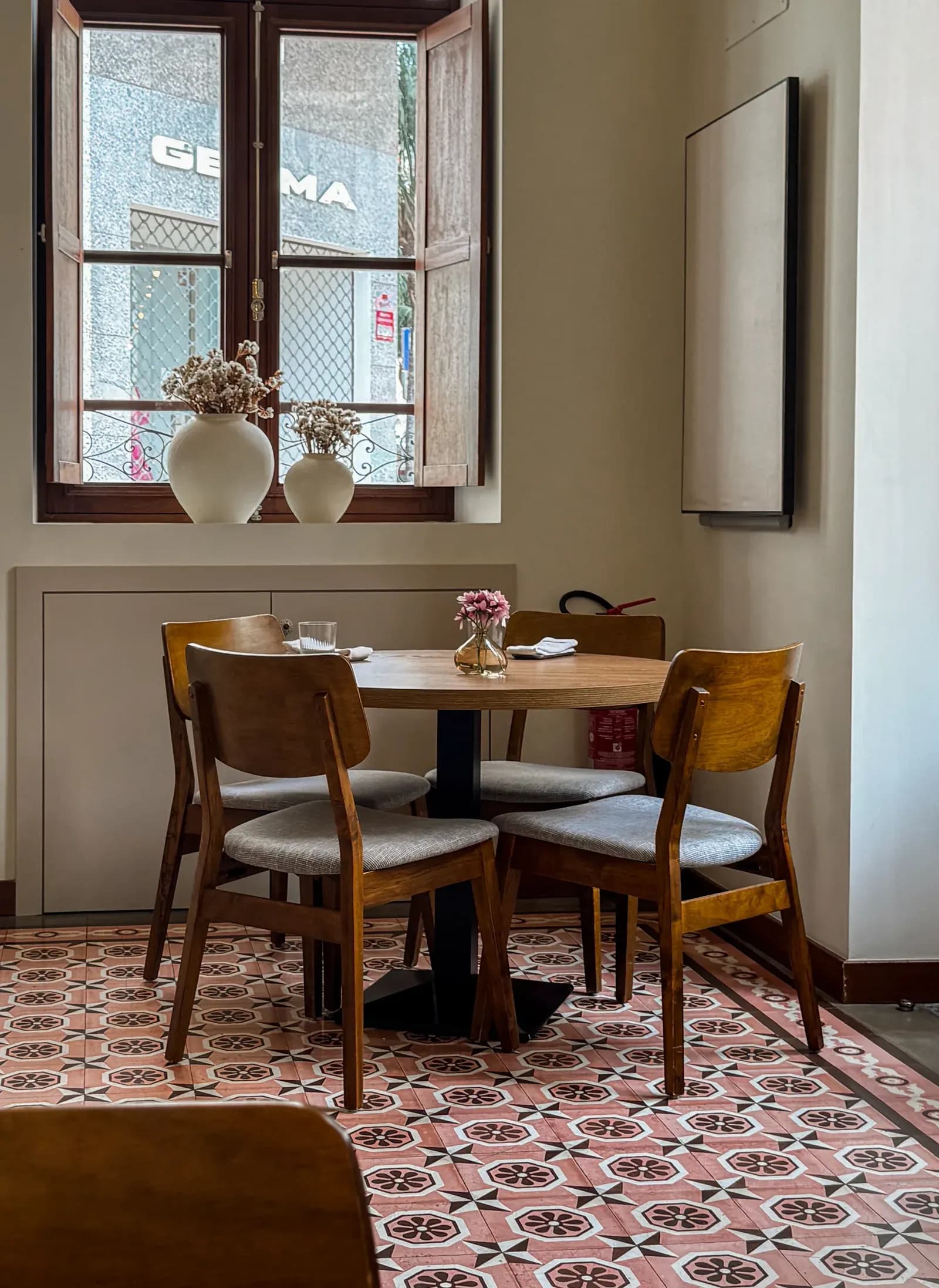 Interior del restaurante - Materia Prima