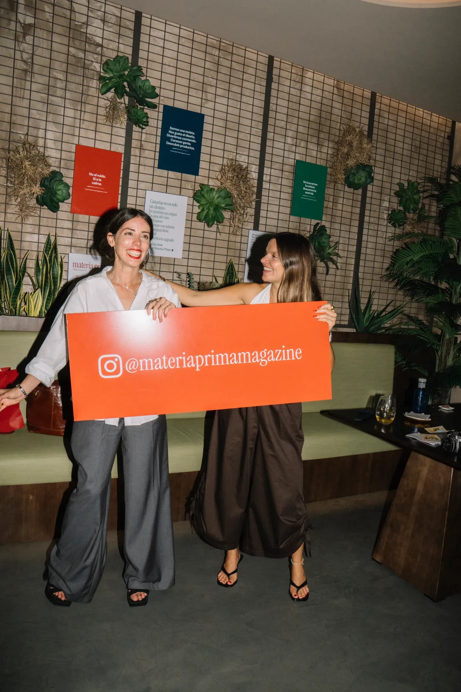 Fotografías del evento de presentación - Fotografía @peritas.foto para Materia Prima Magazine