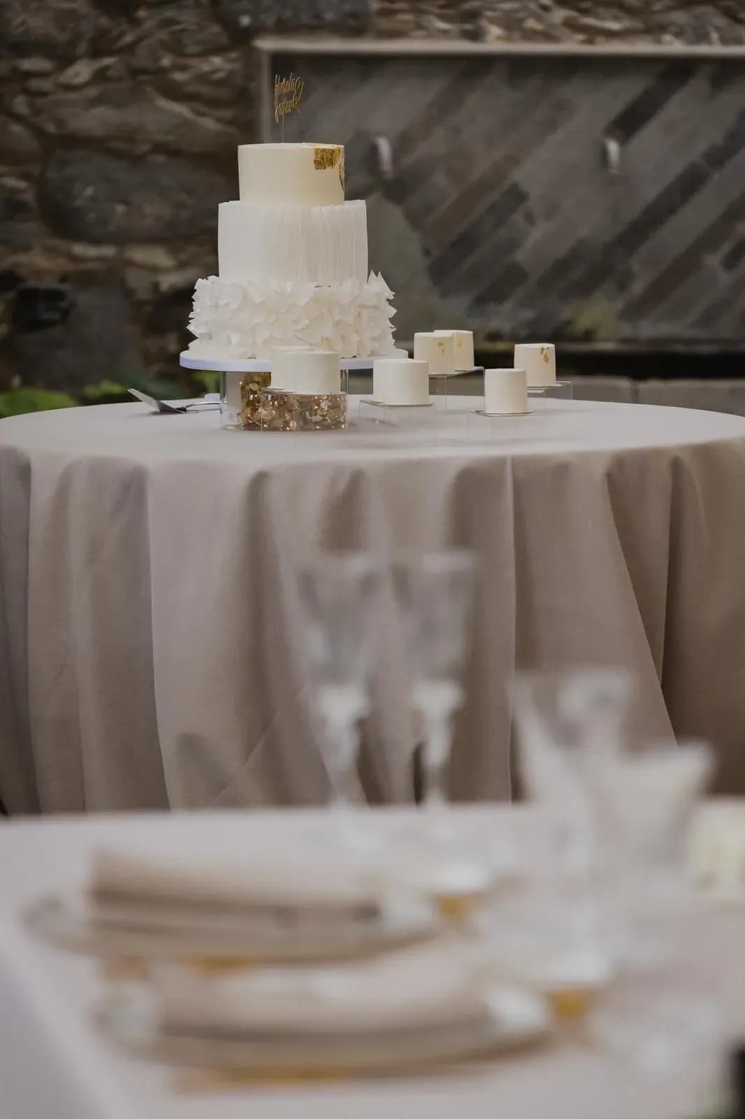 Tarta de bodas - Imagen aportada por Frambuesa Eventos